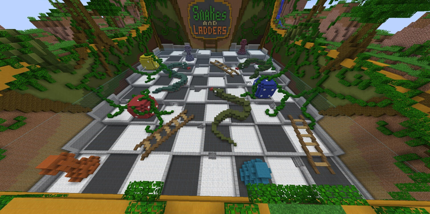 Snakes'n'Ladders - TNT tag (Hypixel)