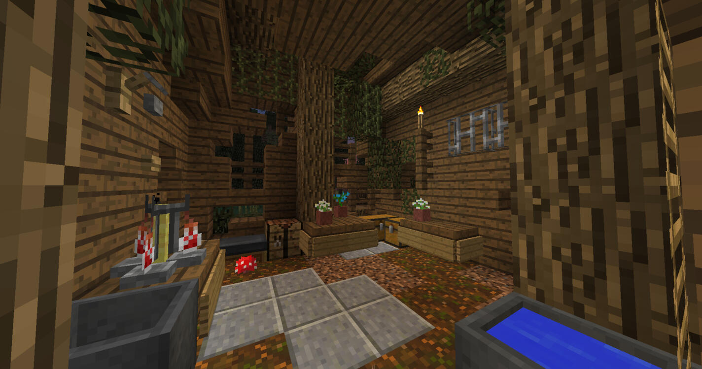 Witch Hut Interior